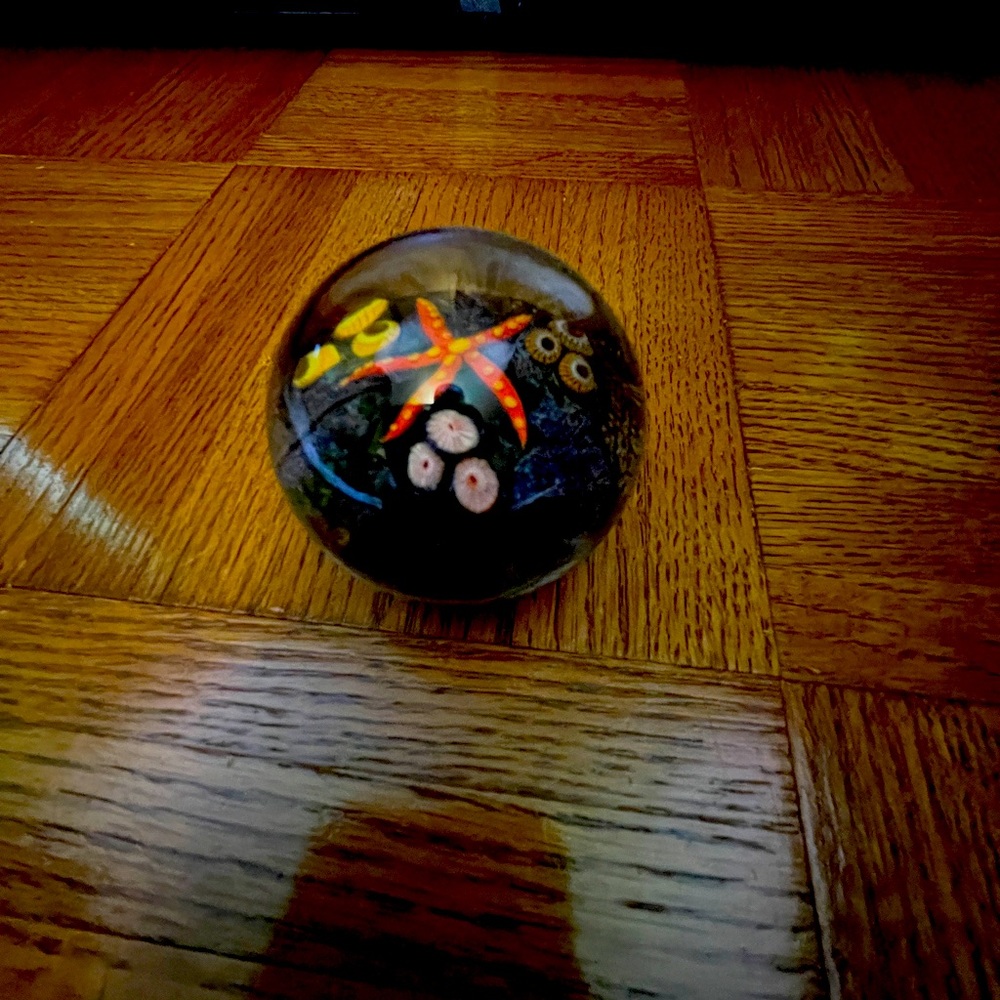 Glass Paperweight